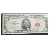 1963 $5 SILVER CERTIFICATE 1963 $5 SILVER CERTIFICATE