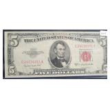 1953-B $5 SILVER CERTIFICATE 1953-B $5 SILVER CERTIFICATE