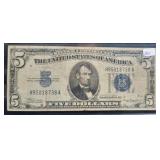 1934-A $5 SILVER CERTIFICATE 1934-A $5 SILVER CERTIFICATE