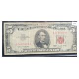 1963 $5 SILVER CERTIFICATE 1963 $5 SILVER CERTIFICATE