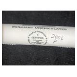 BANK ROLL OF 2006-P JEFFERSON NICKELS - BU BANK ROLL OF 2006-P JEFFERSON NICKELS - BU