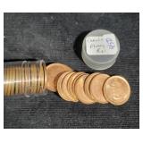 (50) ASSORTED CANADIAN PENNIES (50) ASSORTED CANADIAN PENNIES