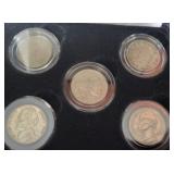 AMERICAN NICKEL SET - 5 COINS - CONSISTS OF: 1868 AMERICAN NICKEL SET - 5 COINS - CONSISTS OF: 1868