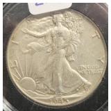 1945 WALKING LIBERTY HALF DOLLAR 1945 WALKING LIBERTY HALF DOLLAR