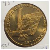 1987 DECLARATION OF INDEPENDENCE MEDAL 1987 DECLARATION OF INDEPENDENCE MEDAL