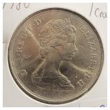 1980 BRITISH CROWN - QUEEN ELIZABETH II 1980 BRITISH CROWN - QUEEN ELIZABETH II
