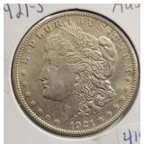 1921-S MORGAN SILVER DOLLAR 1921-S MORGAN SILVER DOLLAR