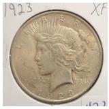 1923 PEACE SILVER DOLLAR 1923 PEACE SILVER DOLLAR