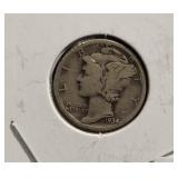 1934 MERCURY DIME 1934 MERCURY DIME