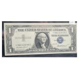 1957 $1 SILVER CERTIFICATE STAR NOTE - NICE 1957 $1 SILVER CERTIFICATE STAR NOTE - NICE