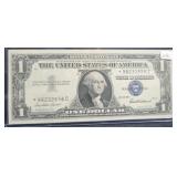1957 $1 SILVER CERTIFICATE STAR NOTE - NICE 1957 $1 SILVER CERTIFICATE STAR NOTE - NICE