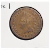 1886 INDIAN HEAD CENT - TYPE 1 1886 INDIAN HEAD CENT - TYPE 1
