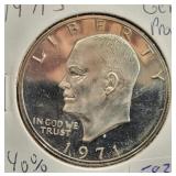 1971-S GEM PROOF EISENHOWER DOLLAR - 40% SILVER 1971-S GEM PROOF EISENHOWER DOLLAR - 40% SILVER