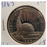 1986-S PROOF STATUE OF LIBERTY HALF DOLLAR 1986-S PROOF STATUE OF LIBERTY HALF DOLLAR