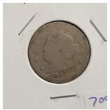 1889 LIBERTY "V" NICKEL 1889 LIBERTY "V" NICKEL
