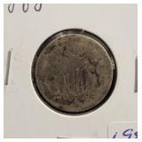 1868 SHIELD NICKEL 1868 SHIELD NICKEL