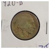 1920-D BUFFALO NICKEL 1920-D BUFFALO NICKEL