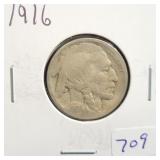 1916 BUFFALO NICKEL 1916 BUFFALO NICKEL