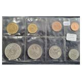1967 GERMAN COIN SET - 8 COINS 1967 GERMAN COIN SET - 8 COINS
