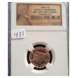 2009 LINCOLN CENT - PNG: BU - FIRST DAY OF ISSUE - 2009 LINCOLN CENT - PNG: BU - FIRST DAY OF ISSUE -