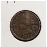 1897 INDIAN HEAD CENT 1897 INDIAN HEAD CENT