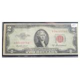 1953-A RED SEAL $2 NOTE 1953-A RED SEAL $2 NOTE