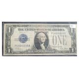 1928-A $1 SILVER CERTIFICATE - "FUNNY BACK" 1928-A $1 SILVER CERTIFICATE - "FUNNY BACK"