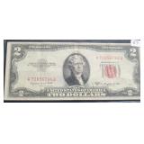 1953-B RED SEAL $2 NOTE 1953-B RED SEAL $2 NOTE