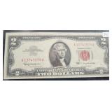 1963 RED SEAL $2 NOTE 1963 RED SEAL $2 NOTE