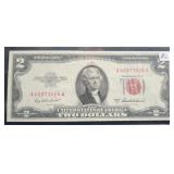 1953-A RED SEAL $2 NOTE 1953-A RED SEAL $2 NOTE
