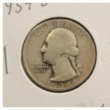 1934-D WASHINGTON QUARTER 1934-D WASHINGTON QUARTER