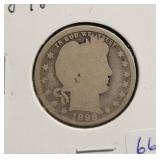 1898 BARBER QUARTER 1898 BARBER QUARTER