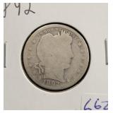 1892 BARBER QUARTER 1892 BARBER QUARTER