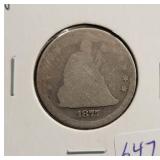 1877-S SEATED LIBERTY QUARTER 1877-S SEATED LIBERTY QUARTER