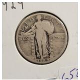 1929 STANDING LIBERTY QUARTER 1929 STANDING LIBERTY QUARTER