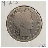 1912-S BARBER HALF DOLLAR 1912-S BARBER HALF DOLLAR