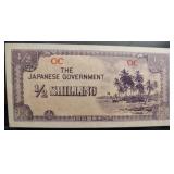 WWII JAPANESE INVASION 1/2 SHILLING NOTE WWII JAPANESE INVASION 1/2 SHILLING NOTE