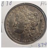 1898 MORGAN SILVER DOLLAR 1898 MORGAN SILVER DOLLAR