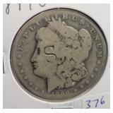 1899-O MORGAN SILVER DOLLAR - "S" STAMPED ON 1899-O MORGAN SILVER DOLLAR - "S" STAMPED ON