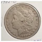 1902-O MORGAN SILVER DOLLAR 1902-O MORGAN SILVER DOLLAR