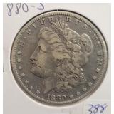 1880-S MORGAN SILVER DOLLAR 1880-S MORGAN SILVER DOLLAR