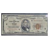 $5 - 1929 FEDERAL RESERVE BANK OF CHICAGO, IL $5 - 1929 FEDERAL RESERVE BANK OF CHICAGO, IL