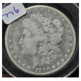 1896-S MORGAN SILVER DOLLAR 1896-S MORGAN SILVER DOLLAR