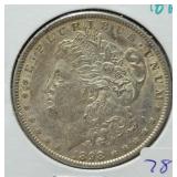 1898 MORGAN SILVER DOLLAR 1898 MORGAN SILVER DOLLAR