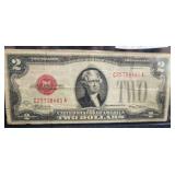 (10) 1928 RED SEAL $2 NOTES (10) 1928 RED SEAL $2 NOTES