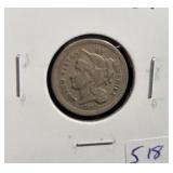 1866 THREE CENT NICKEL 1866 THREE CENT NICKEL