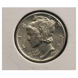 1942-S MERCURY DIME 1942-S MERCURY DIME