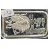 HAPPY HALLOWEEN - 1 OZ SILVER INGOT HAPPY HALLOWEEN - 1 OZ SILVER INGOT