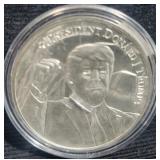 2020 PRESIDENT DONALD TRUMP - 1 OZ SILVER ROUND 2020 PRESIDENT DONALD TRUMP - 1 OZ SILVER ROUND