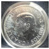 2023 BRITANNIA - 1 OZ SILVER ROUND - KING CHARLES 2023 BRITANNIA - 1 OZ SILVER ROUND - KING CHARLES